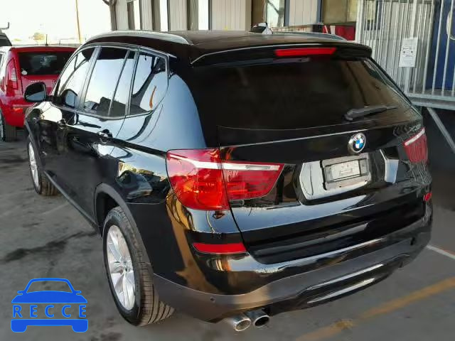 2017 BMW X3 SDRIVE2 5UXWZ7C56H0U46146 зображення 2