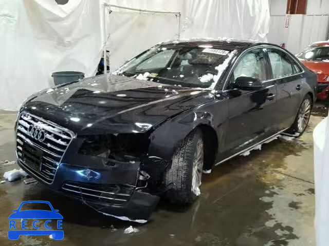 2014 AUDI A8 QUATTRO WAUA2AFD0EN002806 image 1
