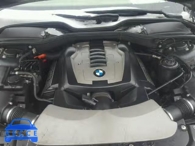 2008 BMW 750 I WBAHL83548DT11853 image 6