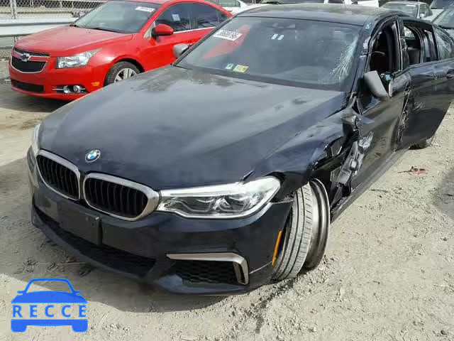 2018 BMW M550XI WBAJB9C52JB036706 зображення 1