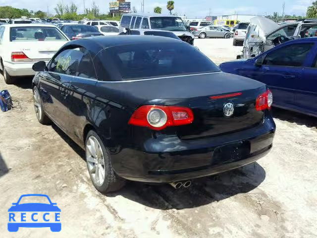 2007 VOLKSWAGEN EOS 3.2L S WVWDB71F17V021881 image 2