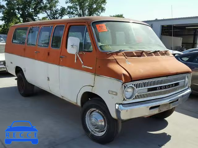 1971 DODGE SPORTSMAN B34BF1U346844 image 0