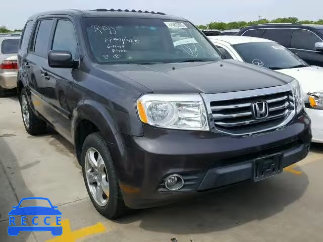 2014 HONDA PILOT EXLN 5FNYF3H73EB003987 image 0