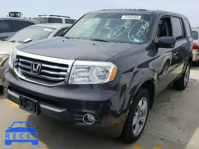 2014 HONDA PILOT EXLN 5FNYF3H73EB003987 image 1