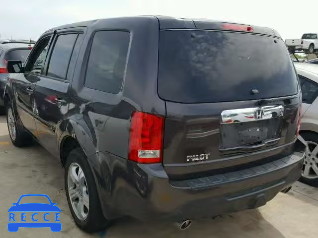 2014 HONDA PILOT EXLN 5FNYF3H73EB003987 image 2