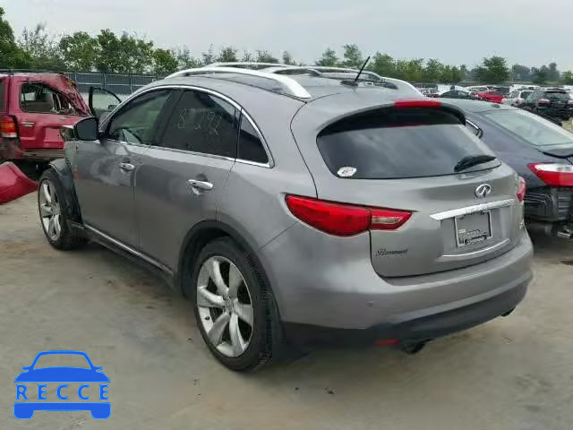 2009 INFINITI FX50 JNRBS18W59M200458 image 2