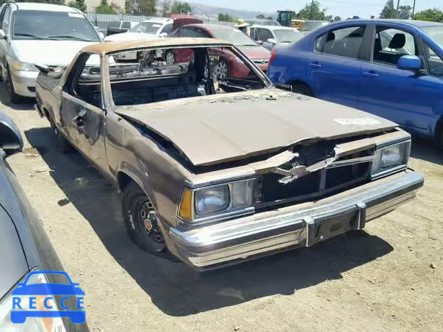 1981 CHEVROLET EL CAMINO 1GCCW80H2BR449095 image 0