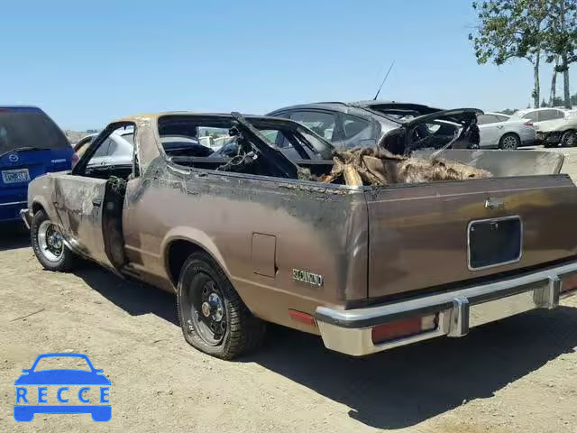 1981 CHEVROLET EL CAMINO 1GCCW80H2BR449095 зображення 2