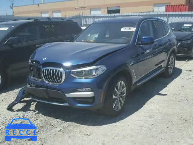 2018 BMW X3 XDRIVEM 5UXTR9C56JLC81785 image 1