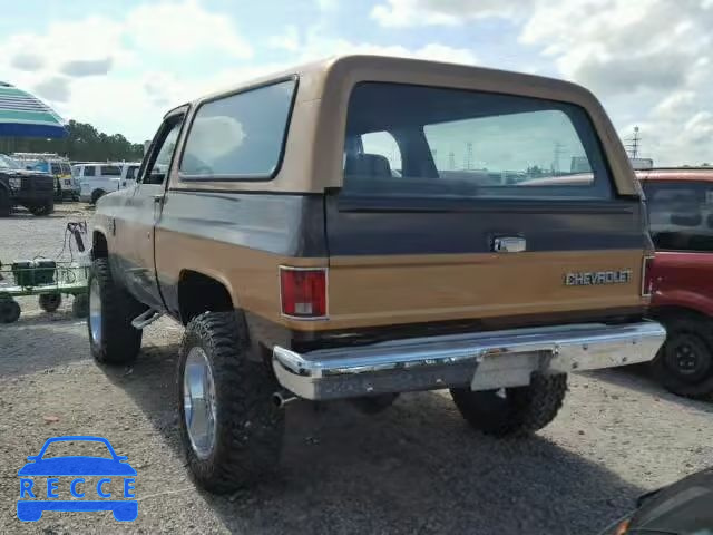 1988 CHEVROLET BLAZER V10 1GCEV18K8JF130206 Bild 2