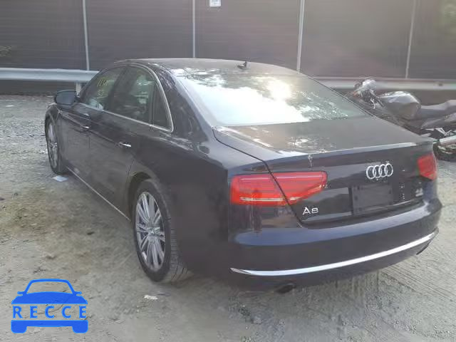 2012 AUDI A8 QUATTRO WAUAVAFD8CN029806 зображення 2