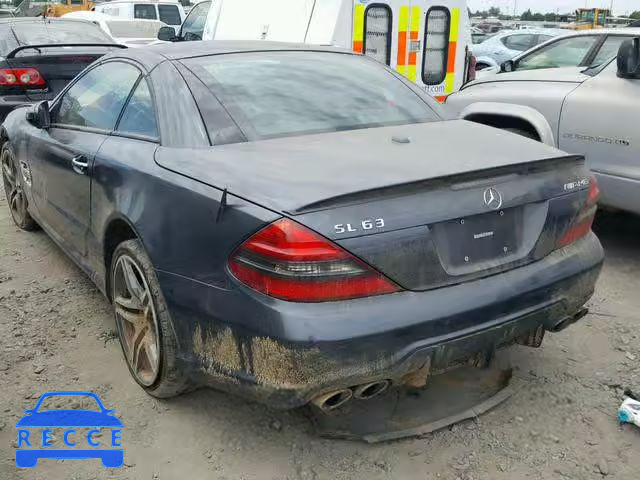 2009 MERCEDES-BENZ SL 63 AMG WDBSK70F79F148171 image 2