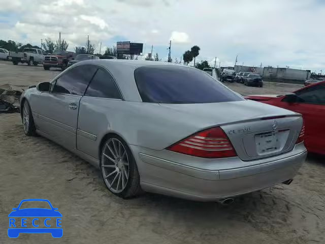 2004 MERCEDES-BENZ CL 500 WDBPJ75J64A040510 image 2