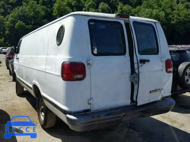 2003 DODGE RAM VAN B3 2D7LB31ZX3K513285 зображення 2