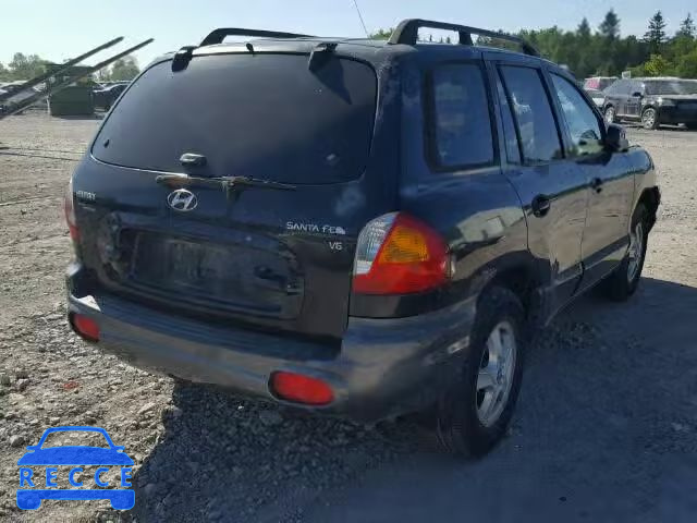 2004 HYUNDAI SANTA FE B KM8SB13D04U614824 зображення 3