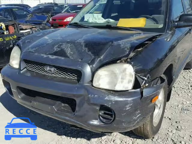 2004 HYUNDAI SANTA FE B KM8SB13D04U614824 зображення 8