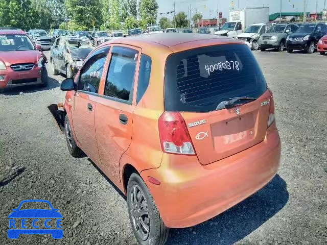 2008 SUZUKI SWIFT KL5TJ66678B042521 image 2