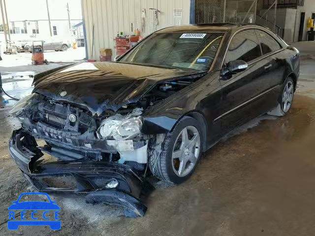 2007 MERCEDES-BENZ CLK 550 WDBTJ72H47F206322 image 1