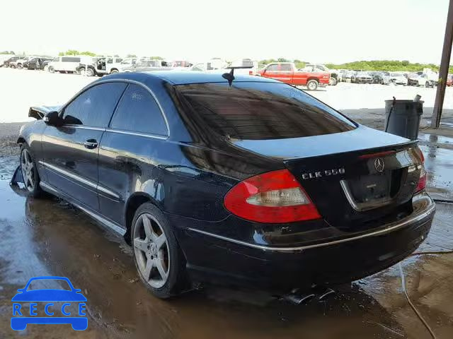 2007 MERCEDES-BENZ CLK 550 WDBTJ72H47F206322 image 2