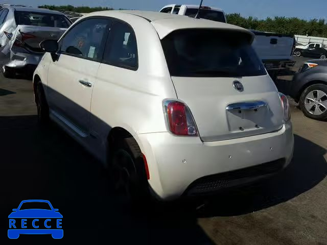 2017 FIAT 500 ELECTR 3C3CFFGE8HT609260 image 2