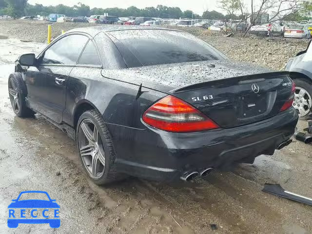 2009 MERCEDES-BENZ SL 63 AMG WDBSK70F39F147051 image 2