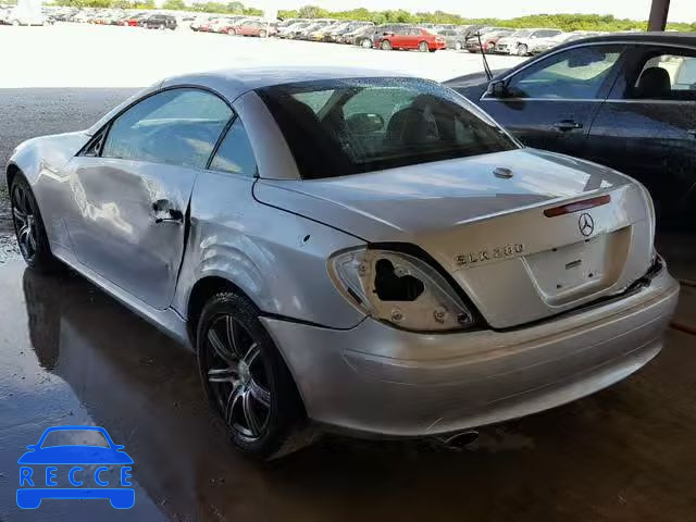 2008 MERCEDES-BENZ SLK 280 WDBWK54F78F177135 зображення 2