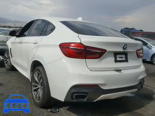 2015 BMW X6 XDRIVE5 5UXKU6C54F0F93959 Bild 2