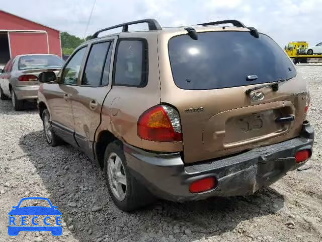 2004 HYUNDAI SANTA FE B KM8SB13D84U711205 image 2