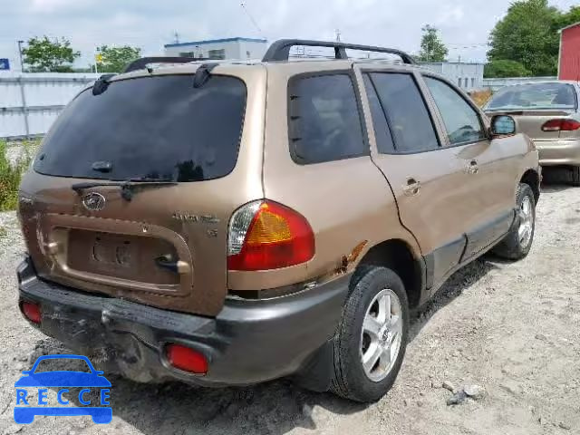 2004 HYUNDAI SANTA FE B KM8SB13D84U711205 image 3