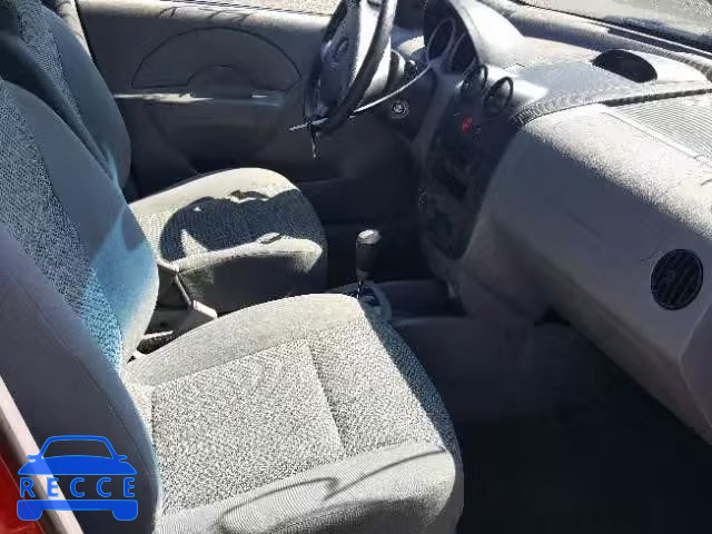 2005 PONTIAC WAVE KL2TD62675B312062 image 4