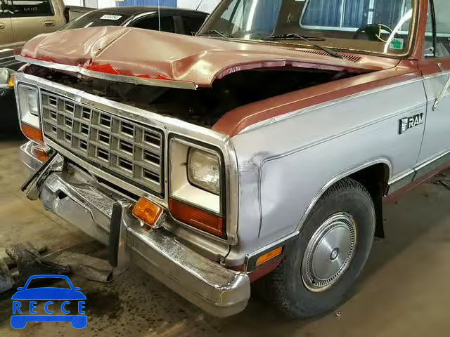 1985 DODGE D-SERIES D 1B7GD14T6FS657394 зображення 5