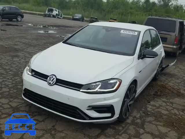 2018 VOLKSWAGEN GOLF R WVWVF7AU2JW192762 зображення 1