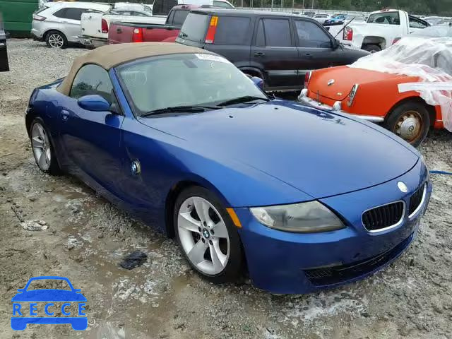 2007 BMW Z4 3.0 4USBU33587LW71764 зображення 0