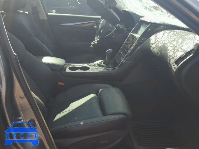 2015 INFINITI Q50 HYBRID JN1AV7ARXFM850136 image 4