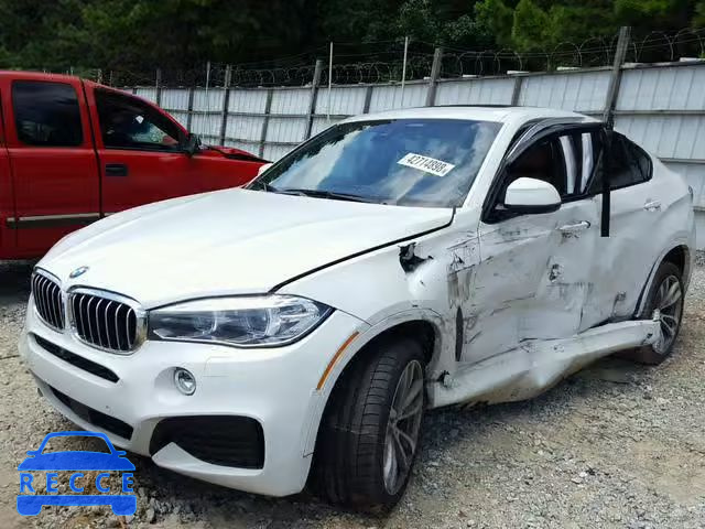 2016 BMW X6 XDRIVE5 5UXKU6C54G0R34341 зображення 9