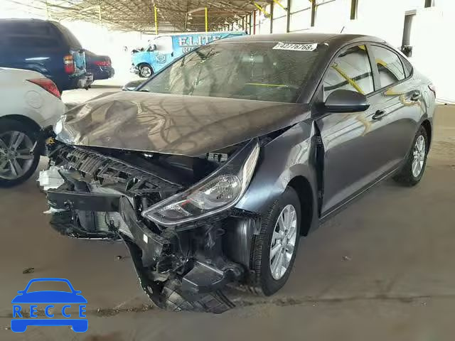 2018 HYUNDAI ACCENT SEL 3KPC24A37JE011402 image 1