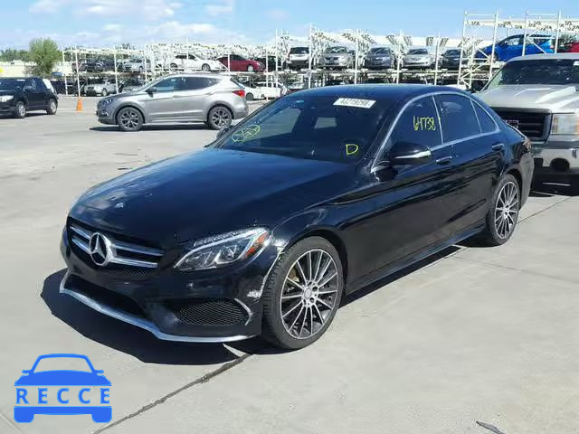 2015 MERCEDES-BENZ C 400 4MAT 55SWF6GB1FU012718 image 1