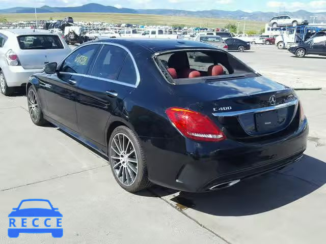 2015 MERCEDES-BENZ C 400 4MAT 55SWF6GB1FU012718 image 2