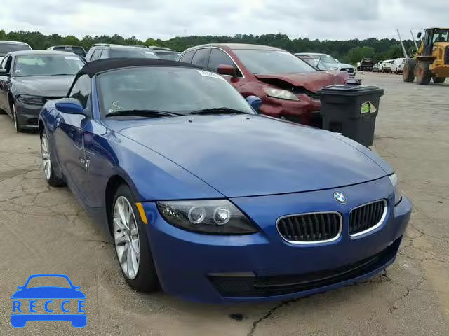 2007 BMW Z4 3.0 4USBU33587LW71392 зображення 0