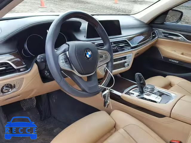 2016 BMW 740 I WBA7E2C55GG547993 image 8