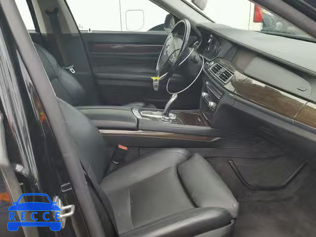 2010 BMW 750 I WBAKC6C58ACL67980 зображення 4