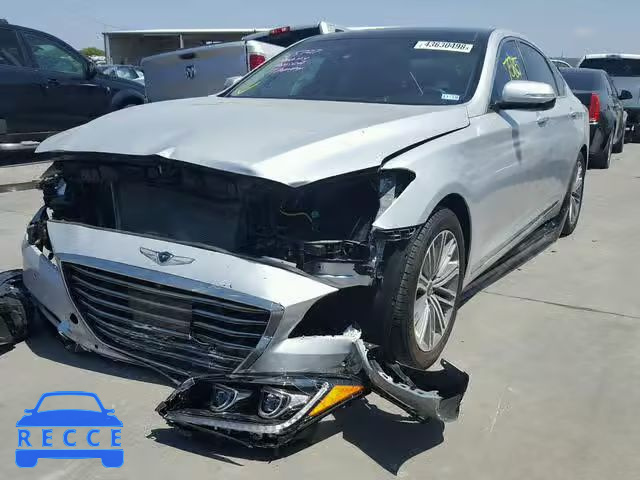 2018 GENESIS G80 BASE KMHGN4JE4JU238134 image 0