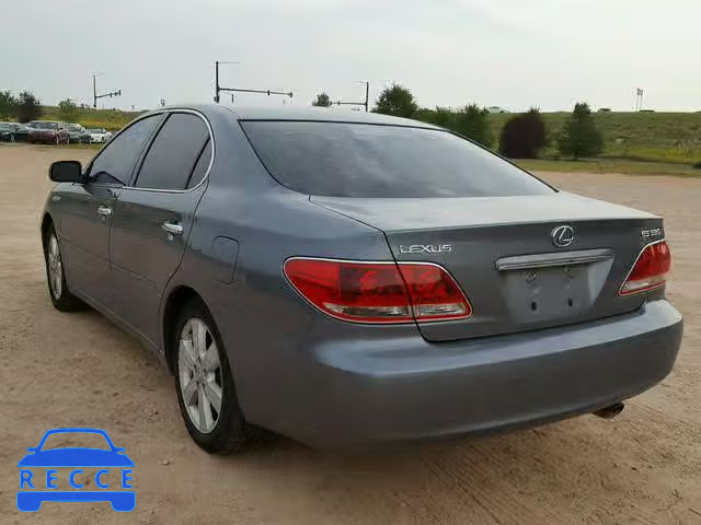 2005 LEXUS ES330 JTHBA30G655107227 image 2