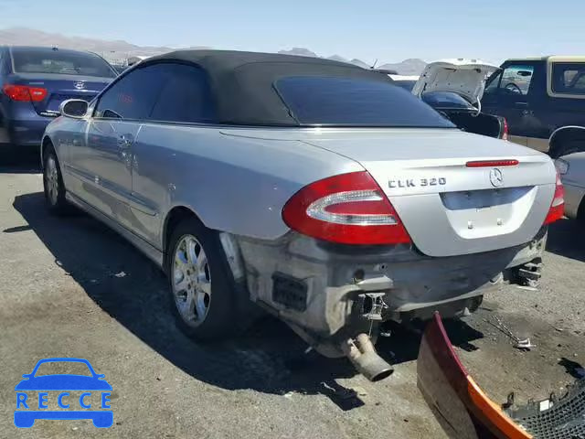 2004 MERCEDES-BENZ CLK 320 WDBTK65G14T013231 зображення 2