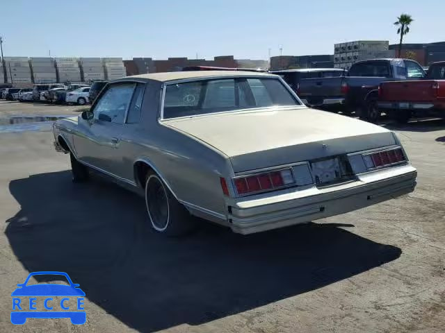 1978 CHEVROLET MONTECARLO 1Z37U8Z422035 Bild 2