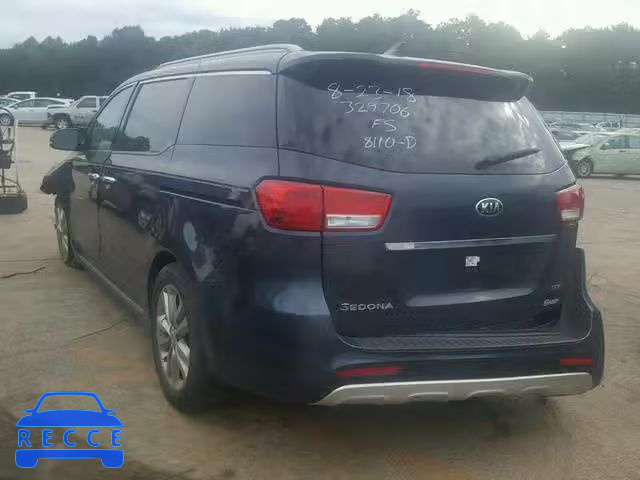 2016 KIA SEDONA SXL KNDME5C11G6108851 зображення 2