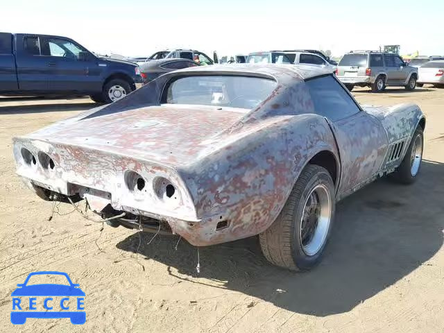 1968 CHEVROLET CORVETTE 194378S422067 Bild 3