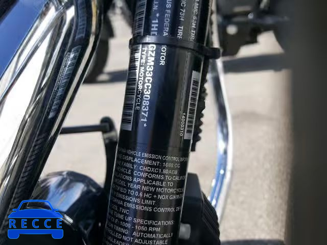2012 HARLEY-DAVIDSON FLD SWITCH 1HD1GZM33CC308371 image 9