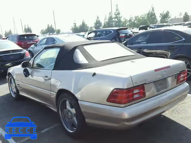 2000 MERCEDES-BENZ SL 500 WDBFA68F9YF193761 image 2