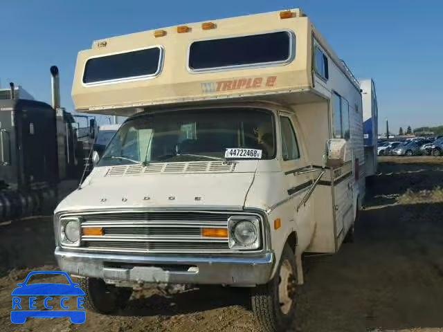 1978 DODGE MOTORHOME F44CD8V703200 image 1